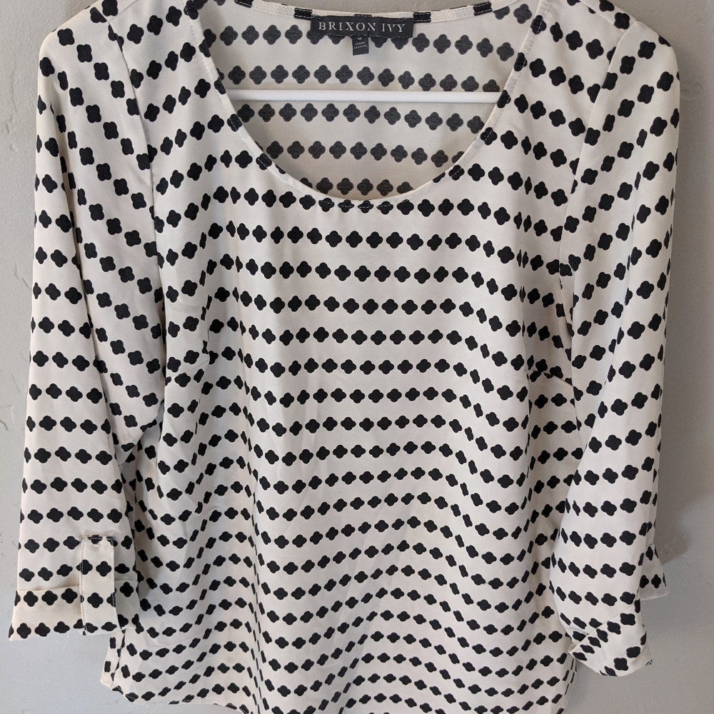 Brixon Ivy Bixby Clover Print Blouse